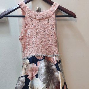 Speechless Kids Formal high low dress.